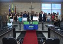 Atletas mesatenistas são homenageados durante solenidade na Câmara de Caruaru