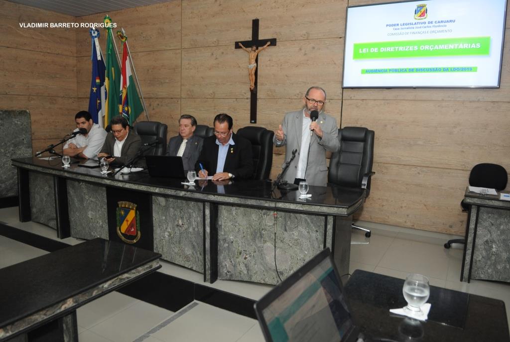 Audiência Pública cumpre fase de discussão da LDO 2019