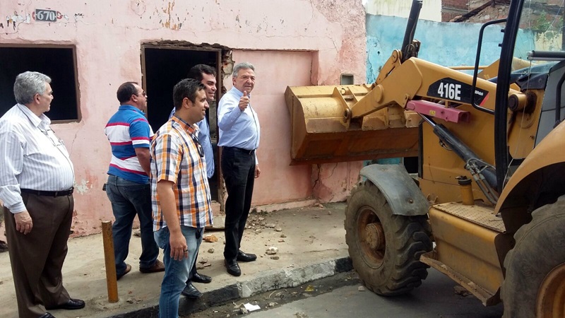 Bruno Lambreta cumpre agenda ao lado do prefeito