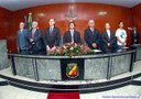 Câmara comemora constituintes, Lei Orgânica e devolve diploma de vereadores cassados pela Ditadura Militar Câmara comemora constituintes, Lei Orgânica e devolve diploma de vereadores cassados pela Ditadura Militar