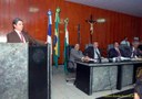 Candidato à presidência nacional do PT visita a Câmara Candidato à presidência nacional do PT visita a Câmara