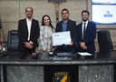 Diretor do Caruaru City é agraciado com título de cidadania em Sessão Solene
