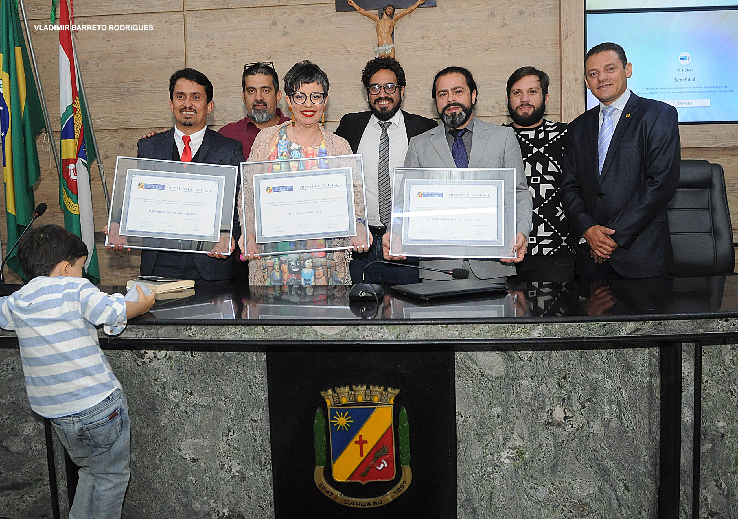 Docentes da UFPE são homenageados pela Câmara de Caruaru