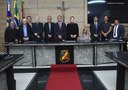 Em noite solene, sete profissionais vinculados à segurança pública recebem honrarias na CMC