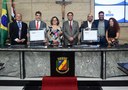 Em solenidade, representantes da política, educação e cinema de Caruaru recebem honrarias na Casa Legislativa