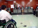 Emoção na audiência pública da acessibilidade Emoção na audiência pública da acessibilidade
