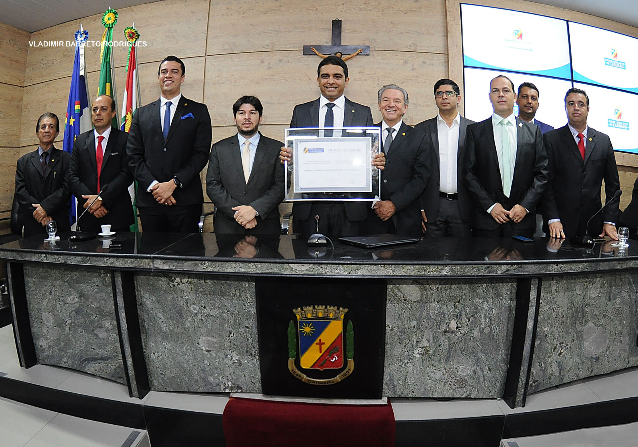Deputado Federal Fernando Rodolfo é o mais novo cidadão de Caruaru 