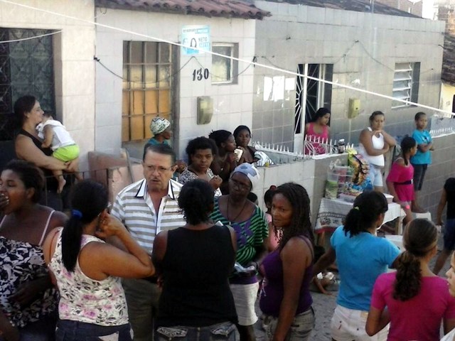 Jadiel Nascimento visita comunidade carente no Bairro Indianópolis‏