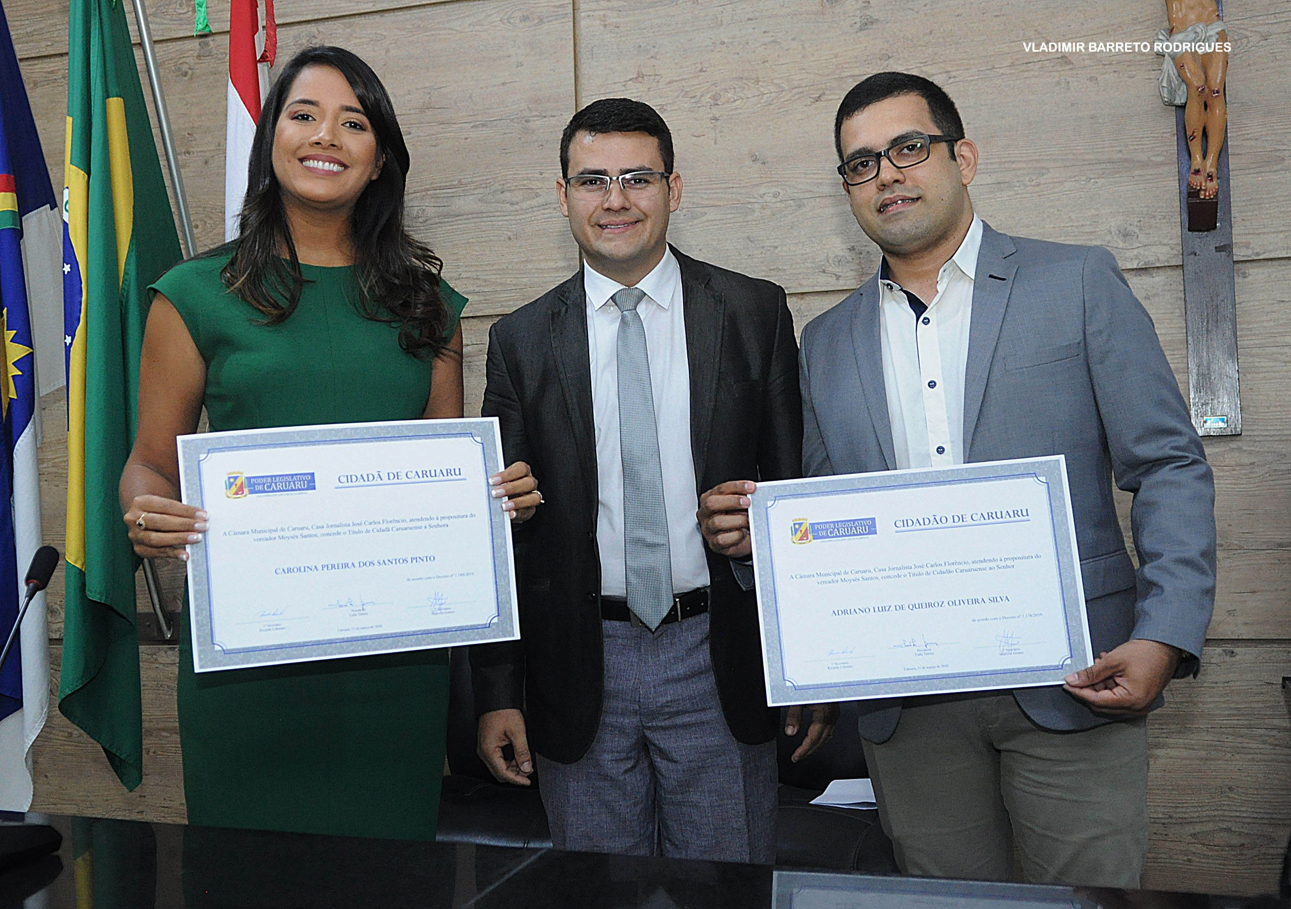 Jornalistas recebem título de cidadania caruaruense