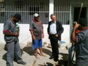 Lula Tôrres acompanha serviços de reparo de tubulação em Peladas