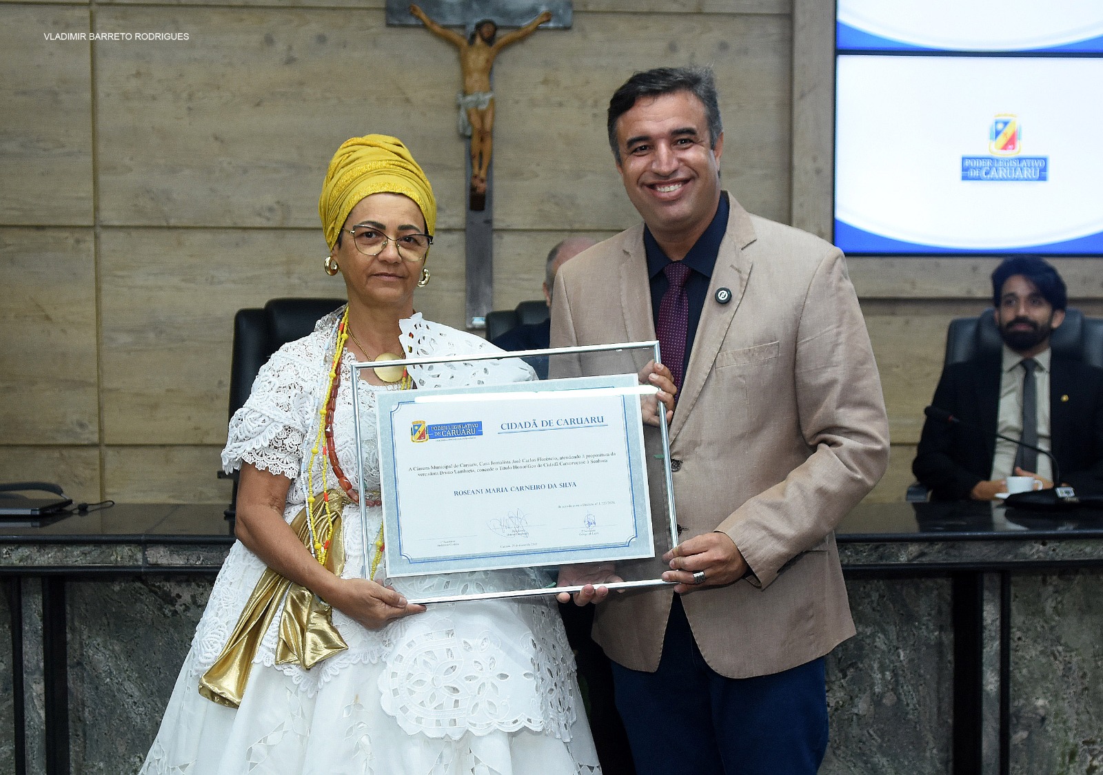 Mãe Rose de Oxum recebe Título de Cidadania Caruaruense 
