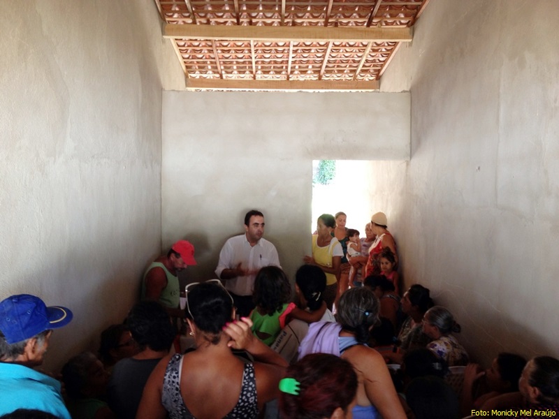 Marcelo Gomes participa de reunião de moradores do Sítio Cipó