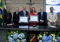 Médica oncologista e empresário são homenageados em Sessão Solene na Câmara