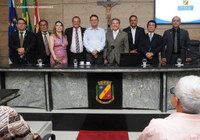 Morgana Teixeira ganha Medalha de Honra ao Mérito na primeira Sessão Solene