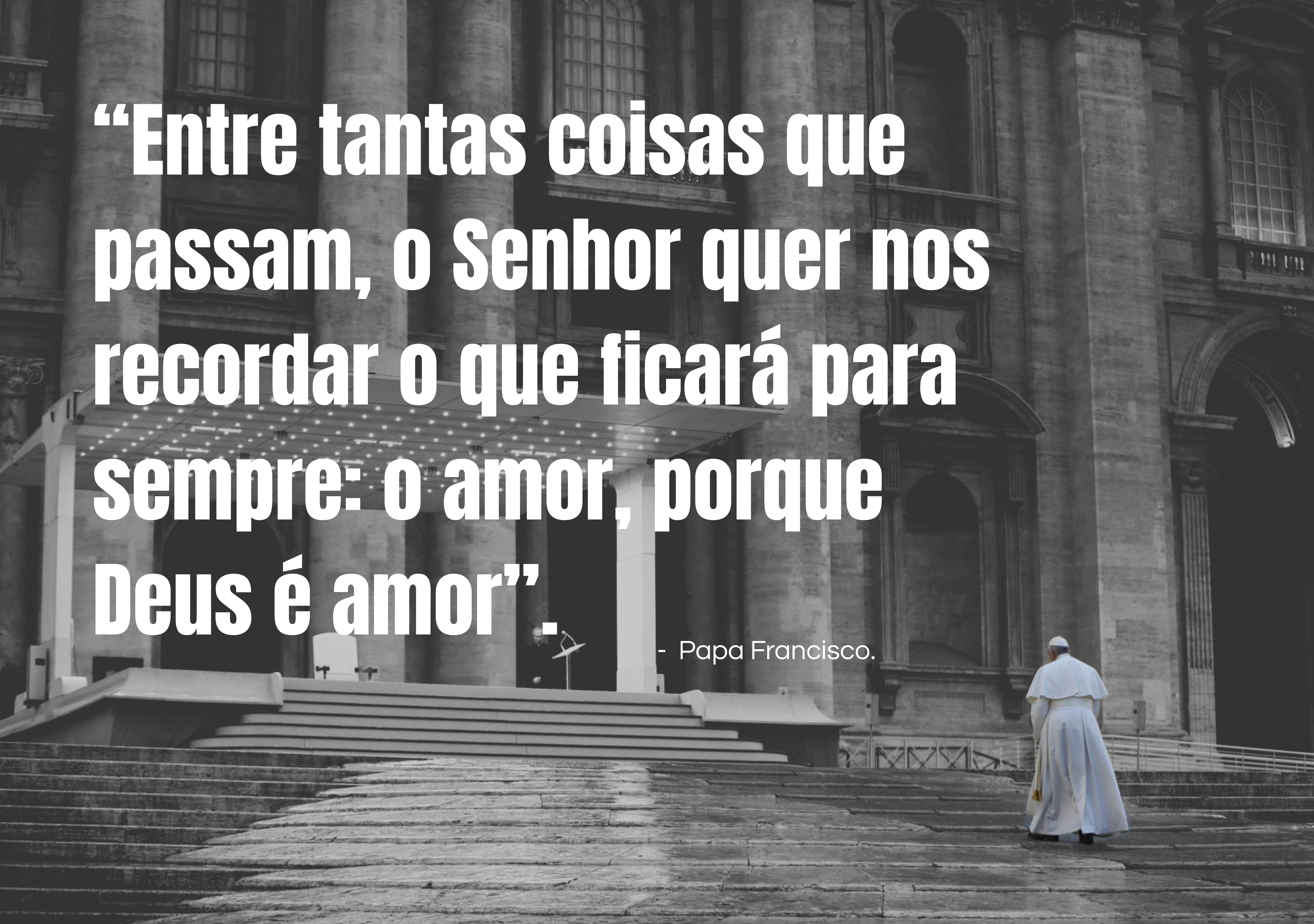 Nota de pesar pelo falecimento do Papa Francisco 
