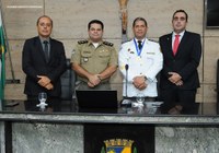 Parlamentar homenageia Tenente Coronel da Polícia Militar 