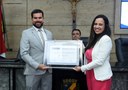 Poder Legislativo concede Título de Cidadão à empresário Andson Silva durante Sessão Solene