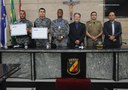 Policiais do Batalhão Integrado Especializado são homenageados na Câmara Policiais do Batalhão Integrado Especializado são homenageados na Câmara