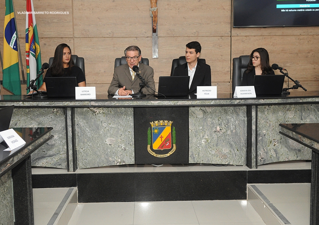 Projeto de extensão da Asces-Unita promove atividade na Câmara