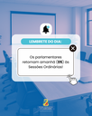 Recesso encerrado: Legislativo Municipal volta aos trabalhos nesta semana Recesso encerrado: Legislativo Municipal volta aos trabalhos nesta semana
