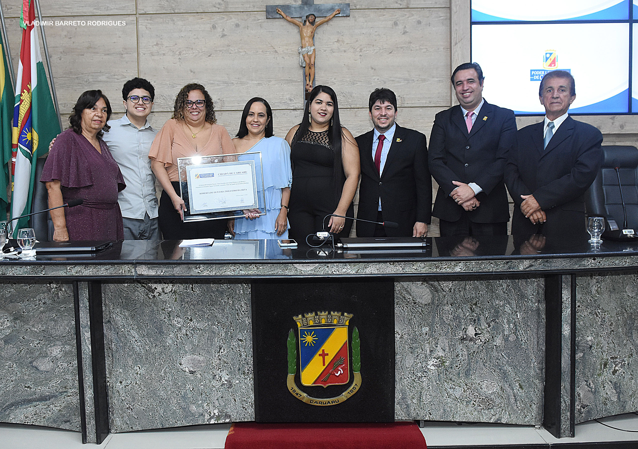 Roberta Trigueiro recebe título de cidadã caruaruense