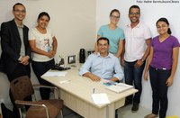 Vereador Carlos Santos recebe pós-graduandos do Senac