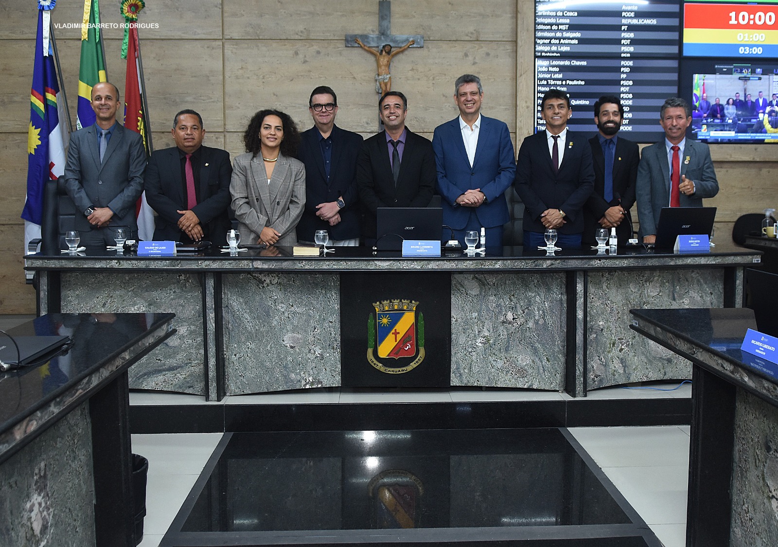 Vereadoras e vereadores destacam ações em saúde, infraestrutura e eventos durante Sessão Ordinária desta terça (30)