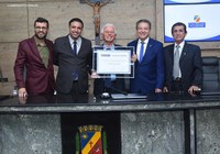 Título de cidadania é concedido ao radialista Euclides Farias